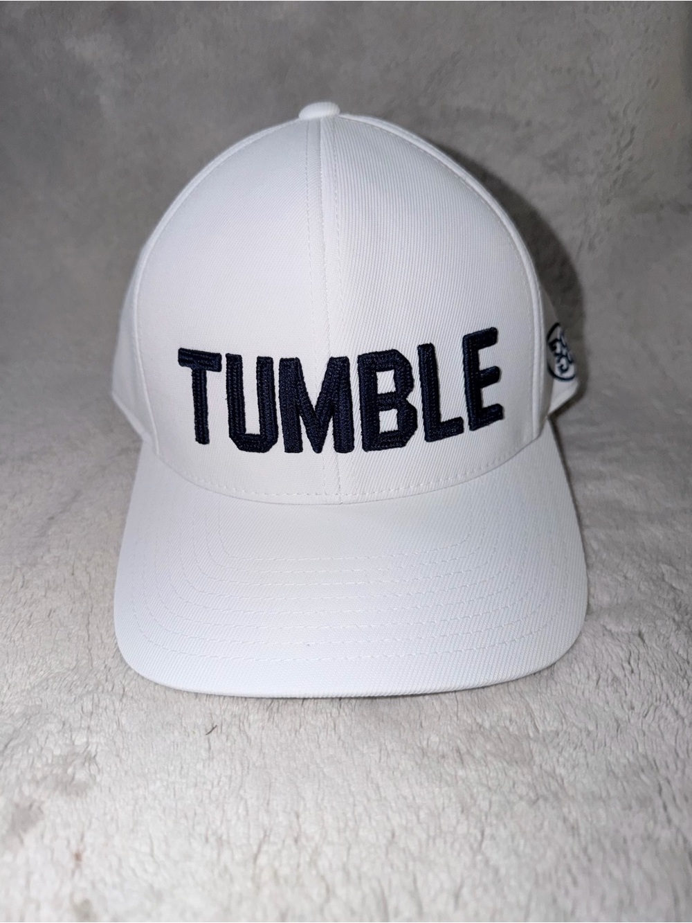 G Fore Tumble 110 Flexfit Tech Snapback Hat In White NEW